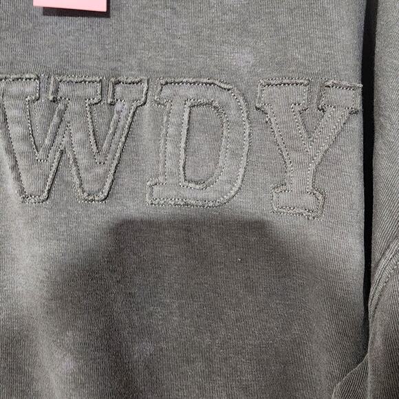 Howdy gray sweatshirt women's 2X by Zoe+Liv - Picture 3 of 7